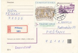 I2972 - Czechoslovakia (1985) 783 33 Prikazy - Lettres & Documents