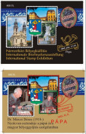 Hungary 2005. Stampday Commemorative Sheet Pair Special Catalogue Number: 2005/18-19 - Herdenkingsblaadjes