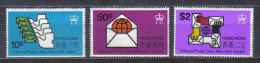 Hong Kong Mi 292-294 100 Years Of UPU 1974  MNH - Neufs