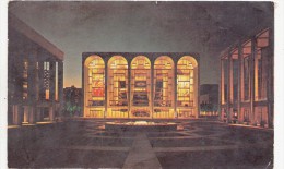 P4224 The Metropolotan Opera House At Lincoln Cen New York  USA Front/back Image - Otros Monumentos Y Edificios