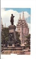 P4195 Salt Lake Cityutah Brigham Young Monument USA   Front/back Image - Salt Lake City