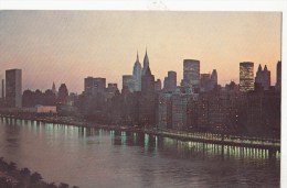 P4141 New York City Queensboro Bridge   USA  Front/back Image - Autres Monuments, édifices