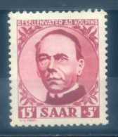SAAR - 1950 ADOLF KOLPING - Unused Stamps