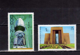 DOMINICA 1976 THE VIKING MISSIONS TO MARS MISSIONE DI VIKING SU MARTE MNH - Dominique (...-1978)