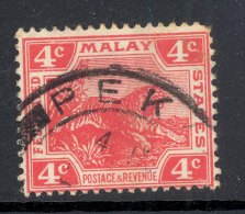 MALAYA/PAHANG, Postmark ´PEKAN´ On Tiger Stamp - Pahang