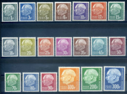 SAAR - 1957 DEFINITIVES - Unused Stamps