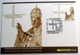 ITALY 2014 - CANONISATION POPE JEAN XXIII  OFFICIAL MAXICARD - 2011-20: Mint/hinged