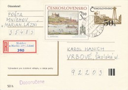 I2975 - Czechoslovakia (1983) 354 83 Mnichov U Marianskych Lazni - Lettres & Documents