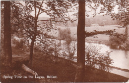 Carte Postale Ancienne D'Irlande Du Nord - Spring Time On The Lagan , Belfast - Andere & Zonder Classificatie