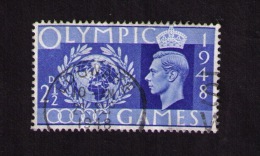 Timbre Oblitéré Royaume-Uni, Jeux Olympiques De Londres, 1948, 2.1/2 D, 1968 - Ete 1948: Londres