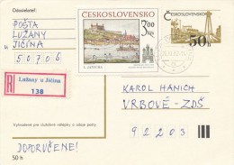 I2977 - Czechoslovakia (1982) 507 06 Luzany U Jicina - Lettres & Documents