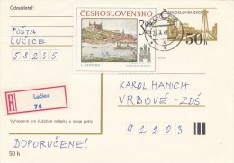 I2978 - Czechoslovakia (1982) 582 35 Lucice - Lettres & Documents