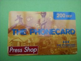 Intouch Press Schop Mint,Neuve Rare 2 Photo's - GSM-Kaarten, Herlaadbaar & Voorafbetaald