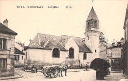 Viroflay (78) L'Eglise - Attelage - Viroflay