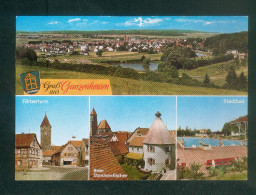 Gruss Aus GUNZENHAUSEN ( Multivues Färberturm Stadtbad Beim Strorchenfischer ...Berola Verlag) - Gunzenhausen