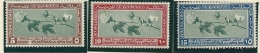 Egypt 1927 SG 145-7 MM - Neufs