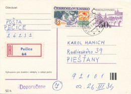 I2990 - Czechoslovakia (1984) 262 32 Pecice - Lettres & Documents