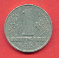 F3784 / - 1 Mark - 1962 A -  DDR - Deutschland Germany Allemagne Germania  - Coins Munzen Monnaies Monete - 1 Mark