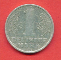 F3785 / - 1 Mark - 1956 A -  DDR - Deutschland Germany Allemagne Germania  - Coins Munzen Monnaies Monete - 1 Marco