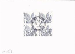 26.11.1984  -  PTT-Faltkarte M. DM "Volksbräuche"  -  O  Gestempelt - Siehe Scan  (ch 5233) - Lettres & Documents