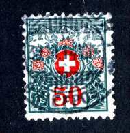 2704 Switzerland 1910  Michel #37 Used  Scott #J43 ~Offers Always Welcome!~ - Taxe