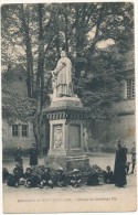 MONTMORILLON - Le Séminaire, Statue Du Cardinal Pie - Montmorillon