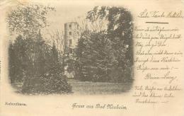 GERMANIA - HESSEN - Gruss Aus BAD NAUHEIM - Rabenthurm - 1898 - Bad Nauheim