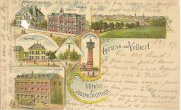 GERMANIA - NordRhein Westfalen  - Gruss Aus VELBERT - Hotel Joseph Stuettgen - 1897 - Velbert