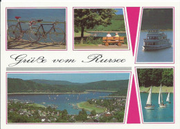 Grüsse Vom Rursee - SIMMERATH (Rh . N-W Aachen) - Multivues Vélo Paquebot Voilier . . (voir Détails 2scan) MT857 - Simmerath