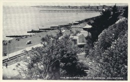 The Beach From Cliff Gardens - Felixstowe.       S-1214 - Autres & Non Classés