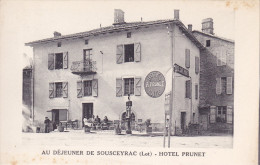 CPA - 46 - SOUSCEYRAC - Hôtel Prunet - Sousceyrac