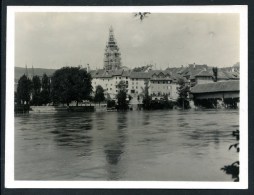 Olten - 5, Foto, Alte Brücke, Holzbrücke, Aare,  Ca.1930 / 1935 - Olten