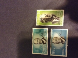 SOUTH AFRICA - Sc 314/316, Mi 356/358, Yv 306/308 1966 Mh* - Unused Stamps