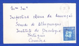 ENVELOPPE -- CACHET - CORREIOS II . LISBOA 2 - 2.VII.1962 - Covers & Documents