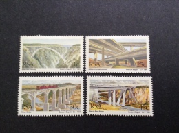 SOUTH AFRICA - SC 634/637, Mi 651/654, Yv 565/568 1984 Mh* - Unused Stamps