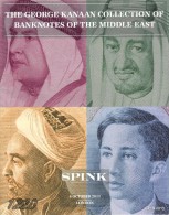 SPINK The George Kanaan Collection Banknotes Of The Middle East - Catalogi Van Veilinghuizen