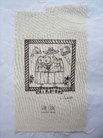 RARE Ex Libris - JOHAN DE MOOR - LA VACHE - SUR Tissus - NS - SANS TITRE PI = 3,1416 - Illustrators J - L