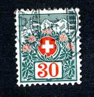 2714 Switzerland 1910  Michel #36 Used  Scott #J42 ~Offers Always Welcome!~ - Taxe