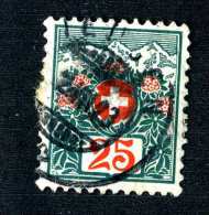 2714A Switzerland 1910  Michel #35a Used  Scott #J41 ~Offers Always Welcome!~ - Postage Due