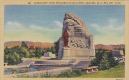 Mormon Battalon Monument State Capitol Grounds Salt Lake City Utah - Salt Lake City