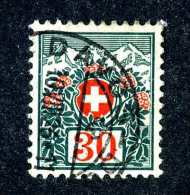 2734  Switzerland 1910  Michel #36  Used  Scott #J42 ~Offers Always Welcome!~ - Taxe