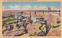 Famous Sinking Farm Salmon Canyon Southern Idaho - Andere & Zonder Classificatie