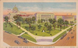 State Capitol Park Showing New Building Group Harrisburg Pennsylvania 1961 - Harrisburg