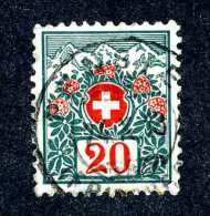 2741  Switzerland 1910  Michel #34  Used  Scott #J40 ~Offers Always Welcome!~ - Postage Due