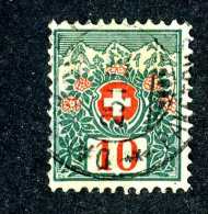 2743  Switzerland 1910  Michel #32  Used  Scott #J38 ~Offers Always Welcome!~ - Impuesto