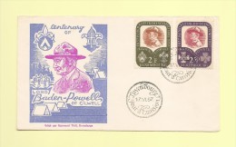 FDC - Scoutisme Baden Powell - 1957 - FDC