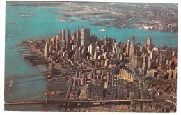 Etats Unis - Lower Manhattan Skyline From The Air - New York City - Manhattan