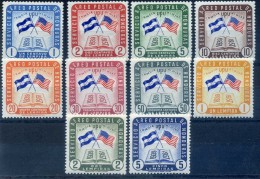 HONDURAS Yvert Aereo 256 / 265, Banderas - Honduras
