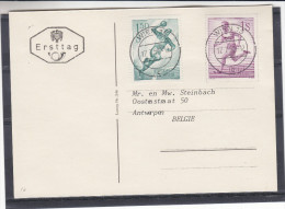 Sports - Course - Hand Ball - Autriche - Carte Postale De 1959 - Balonmano