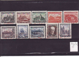 Tschechoslowakei 1928,Michel 267 - 276, Gebraucht - Used Stamps